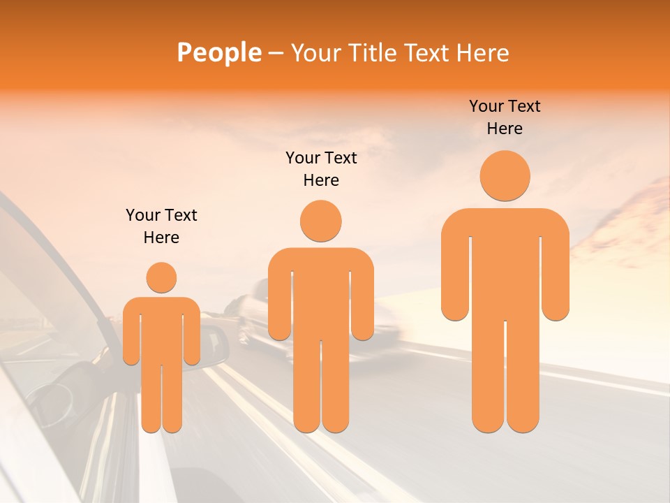 Highway Vacation Nature PowerPoint Template