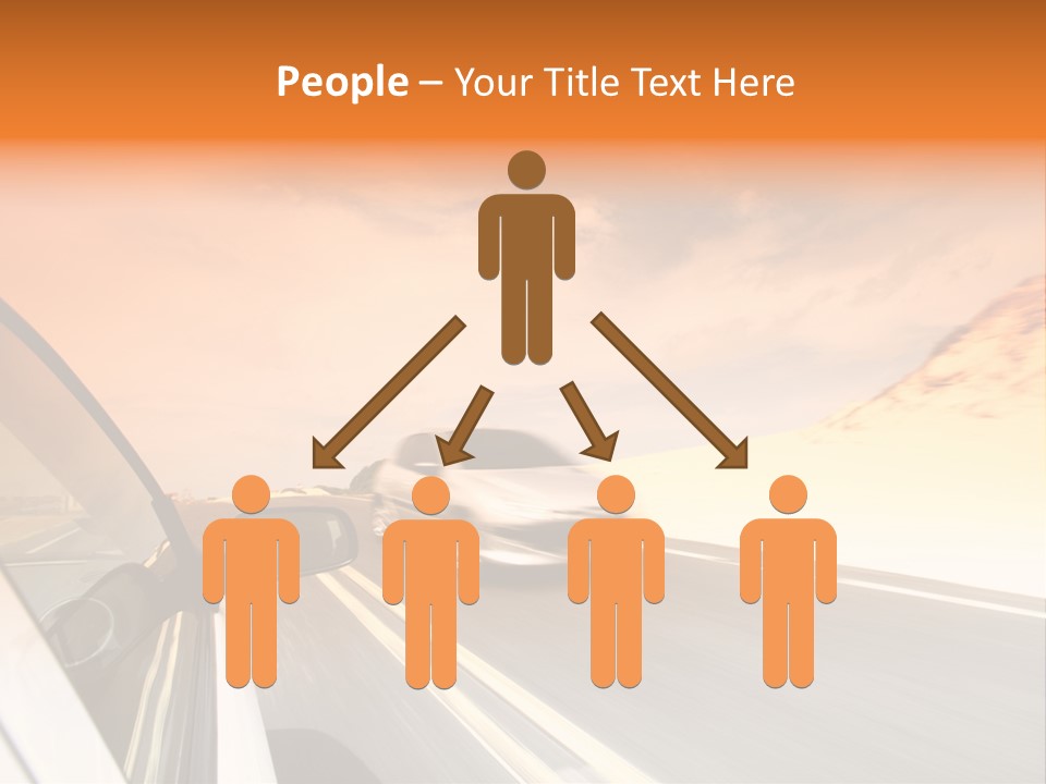 Highway Vacation Nature PowerPoint Template