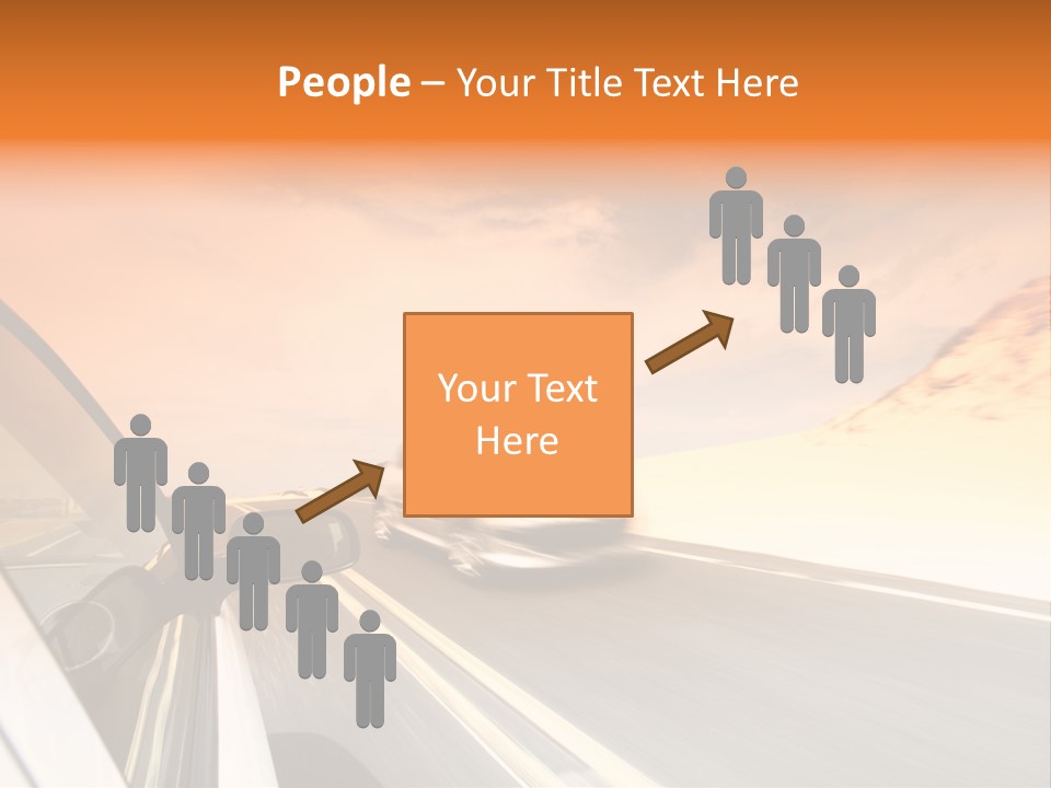 Highway Vacation Nature PowerPoint Template