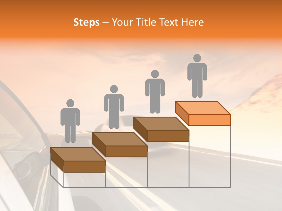 Highway Vacation Nature PowerPoint Template