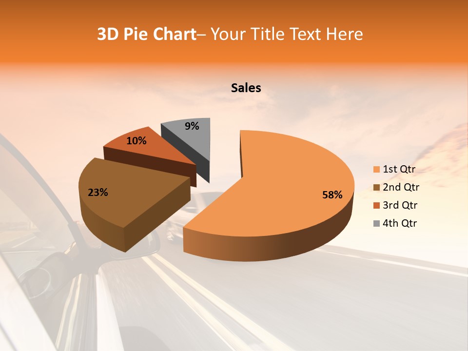 Highway Vacation Nature PowerPoint Template