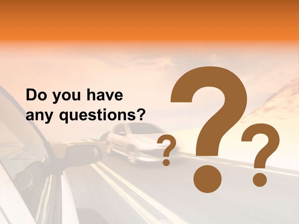 Highway Vacation Nature PowerPoint Template