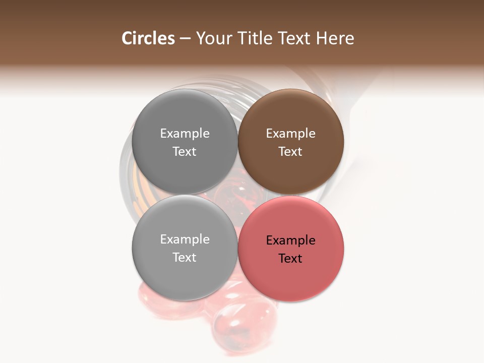 Bottle Isolated Sickness PowerPoint Template