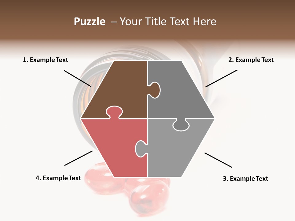 Bottle Isolated Sickness PowerPoint Template