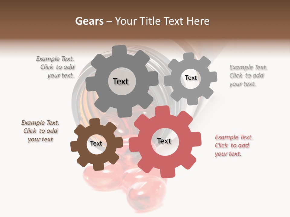 Bottle Isolated Sickness PowerPoint Template