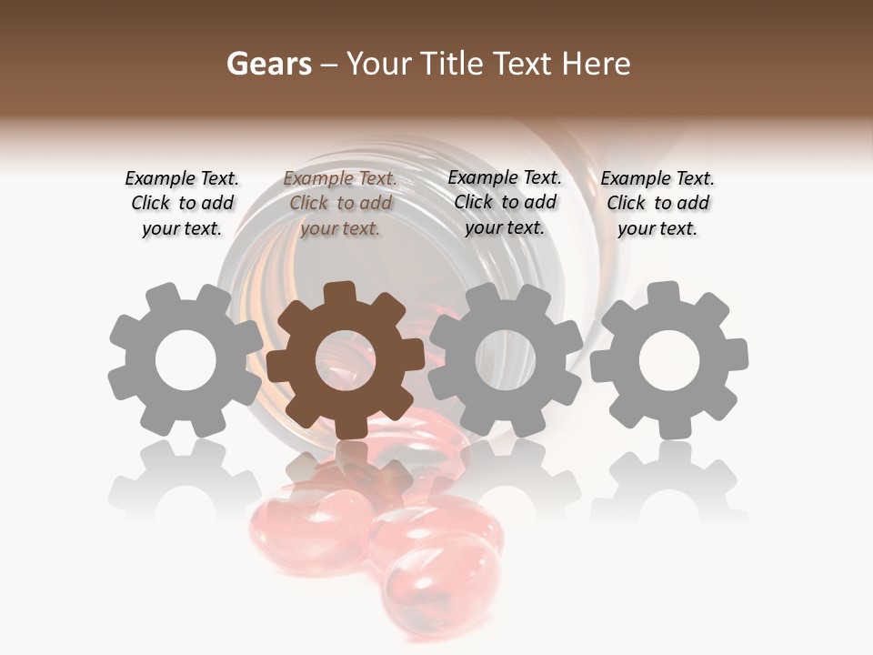 Bottle Isolated Sickness PowerPoint Template