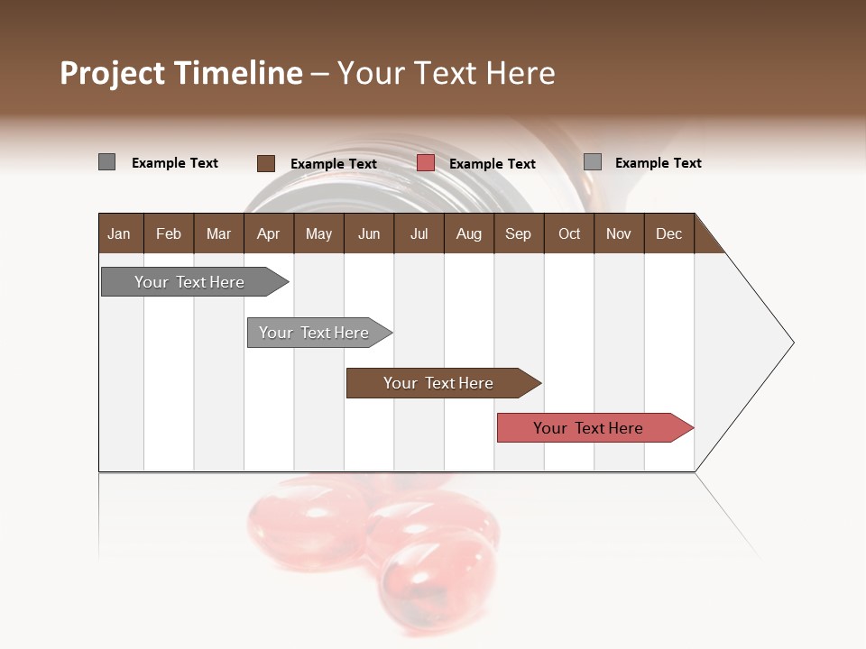 Bottle Isolated Sickness PowerPoint Template