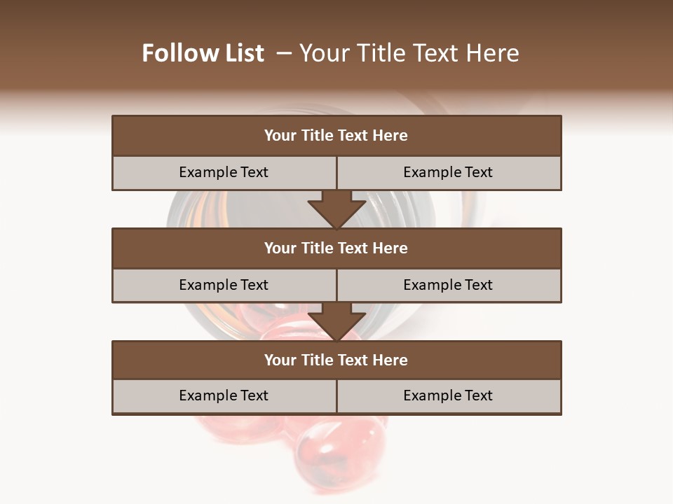 Bottle Isolated Sickness PowerPoint Template