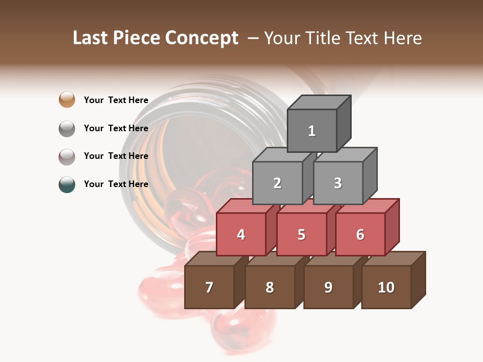 Bottle Isolated Sickness PowerPoint Template