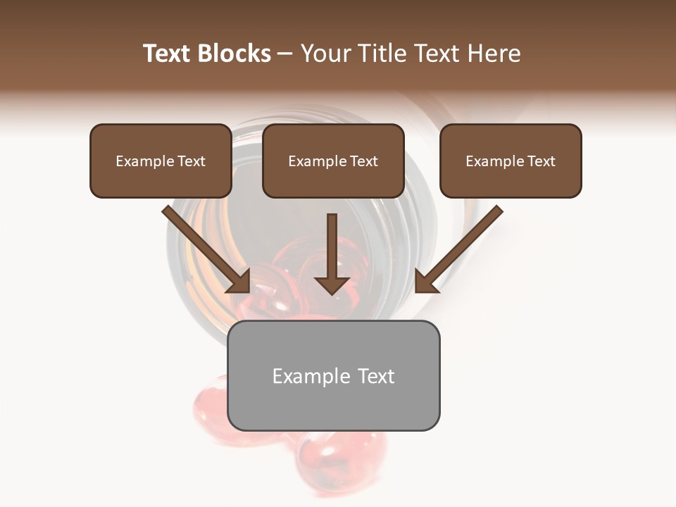 Bottle Isolated Sickness PowerPoint Template