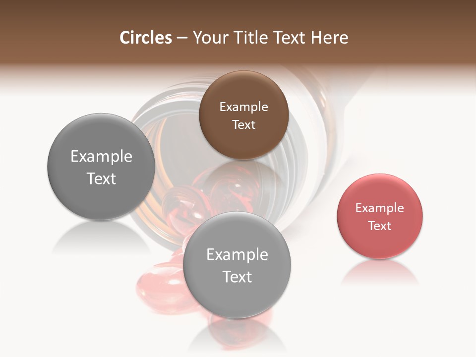 Bottle Isolated Sickness PowerPoint Template