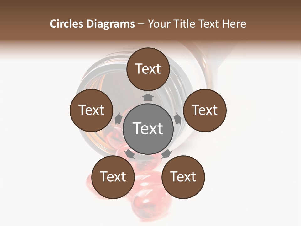 Bottle Isolated Sickness PowerPoint Template