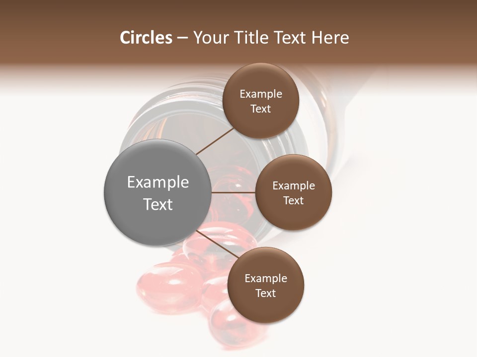 Bottle Isolated Sickness PowerPoint Template