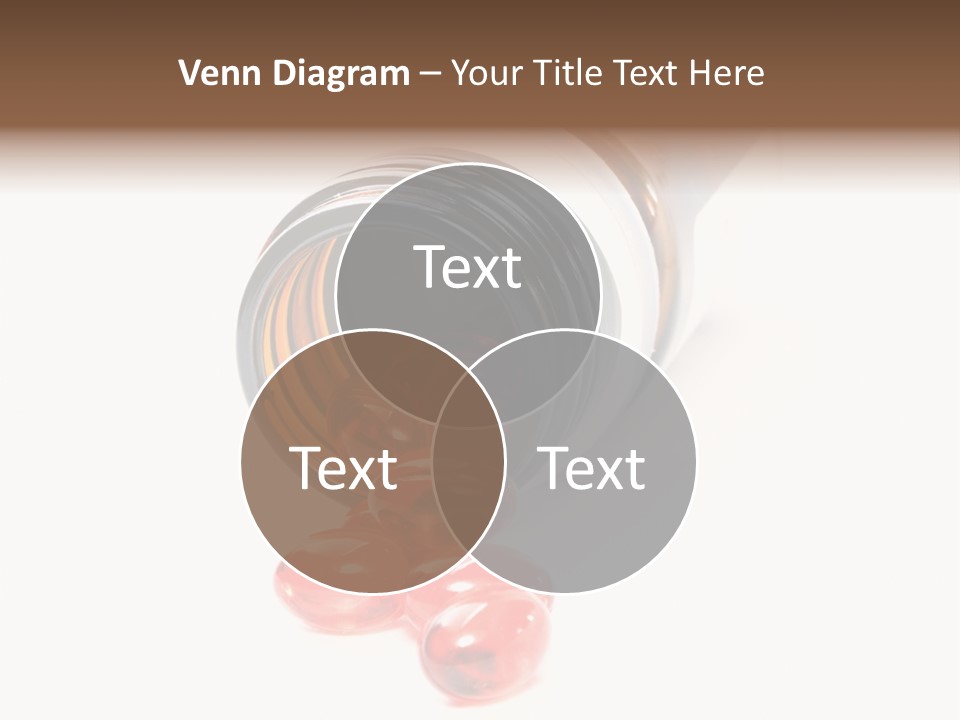 Bottle Isolated Sickness PowerPoint Template