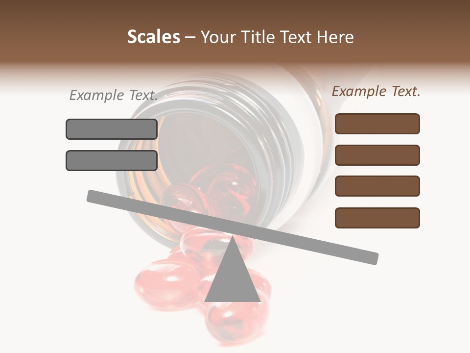 Bottle Isolated Sickness PowerPoint Template