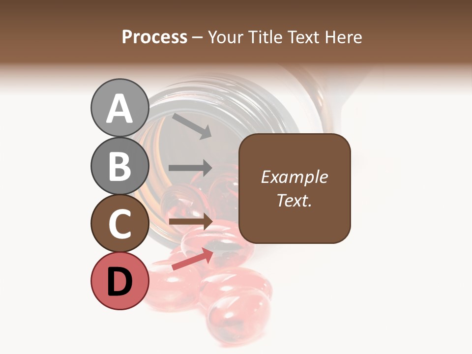 Bottle Isolated Sickness PowerPoint Template