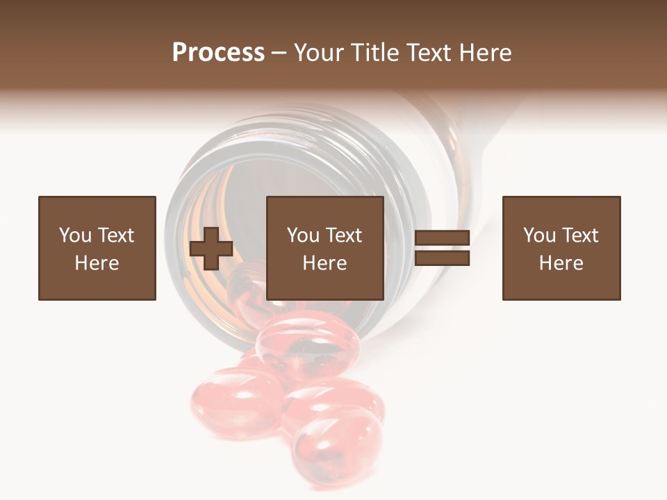 Bottle Isolated Sickness PowerPoint Template