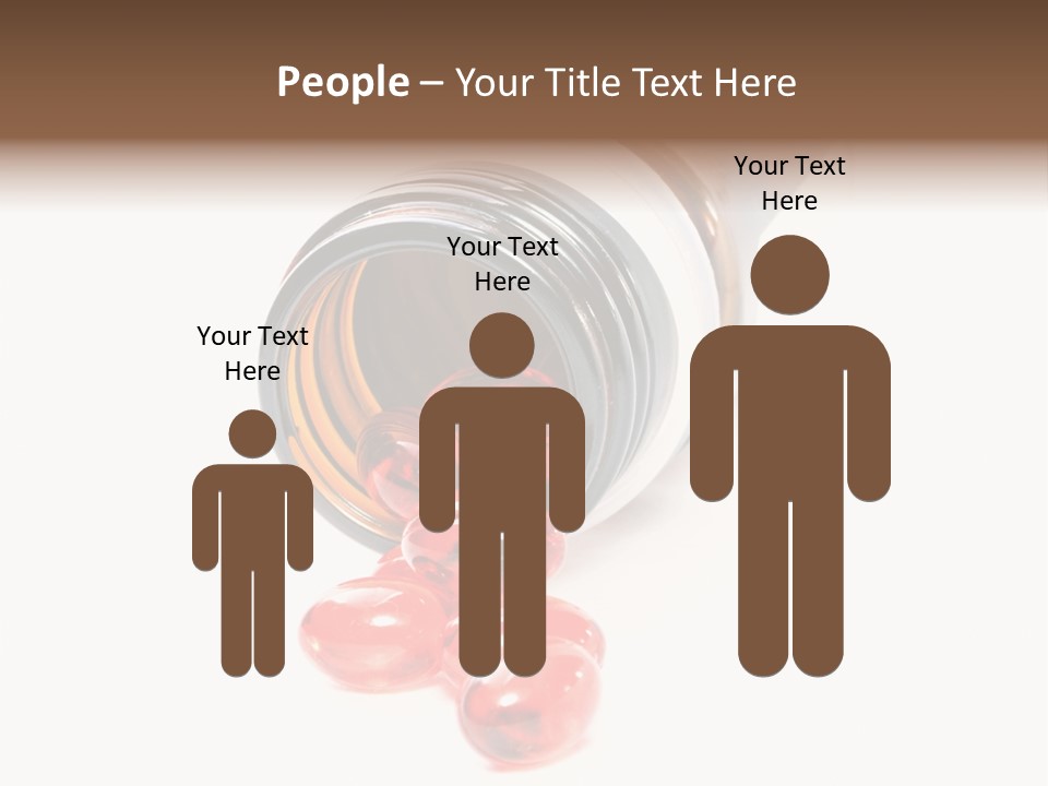 Bottle Isolated Sickness PowerPoint Template