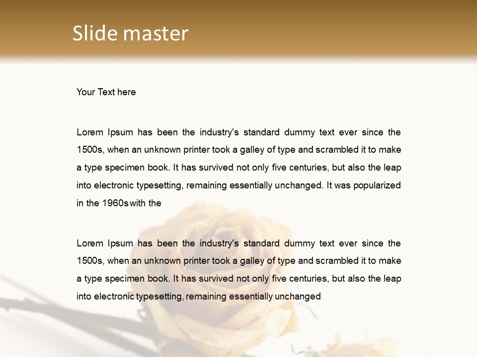 Birthday Decorative Congratulate PowerPoint Template