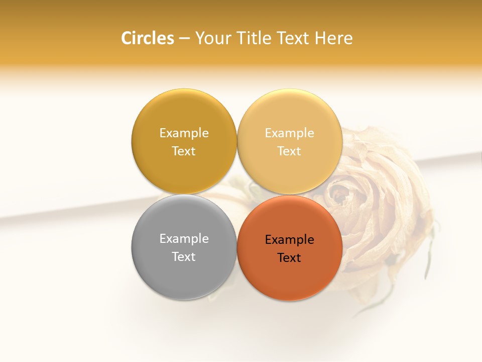 Background Floral Day PowerPoint Template