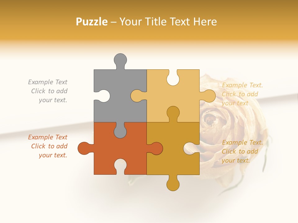 Background Floral Day PowerPoint Template