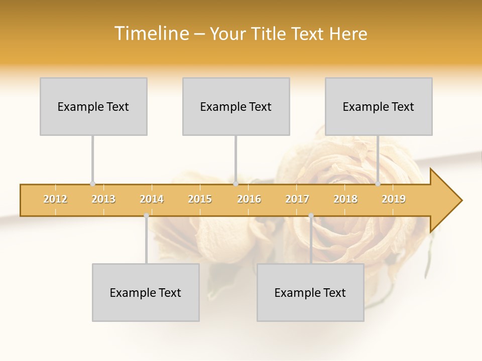 Background Floral Day PowerPoint Template