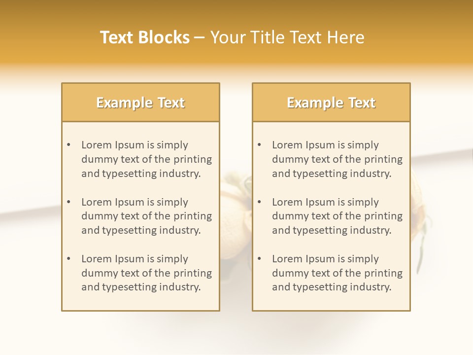 Background Floral Day PowerPoint Template