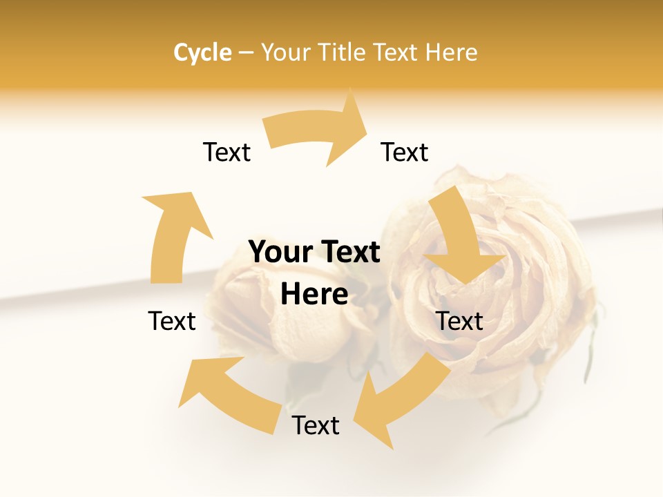 Background Floral Day PowerPoint Template