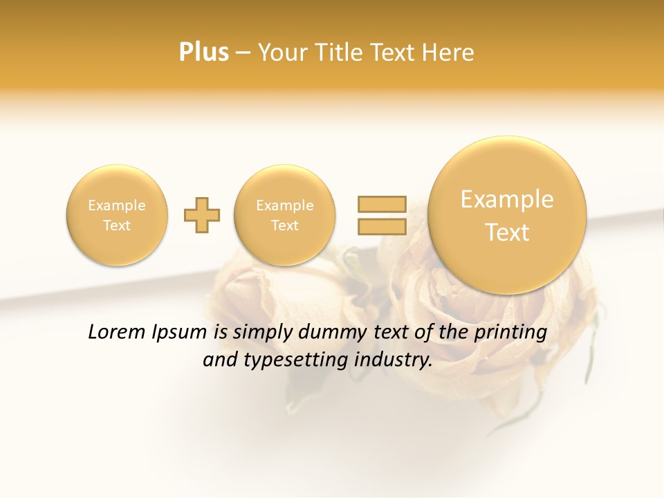 Background Floral Day PowerPoint Template