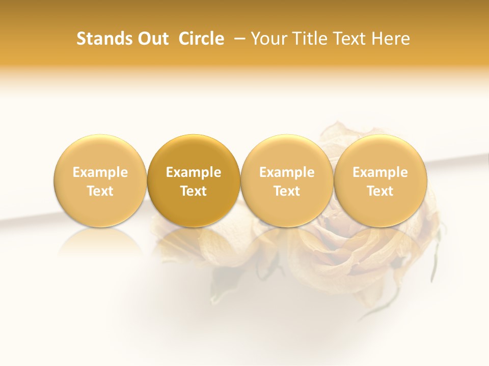 Background Floral Day PowerPoint Template