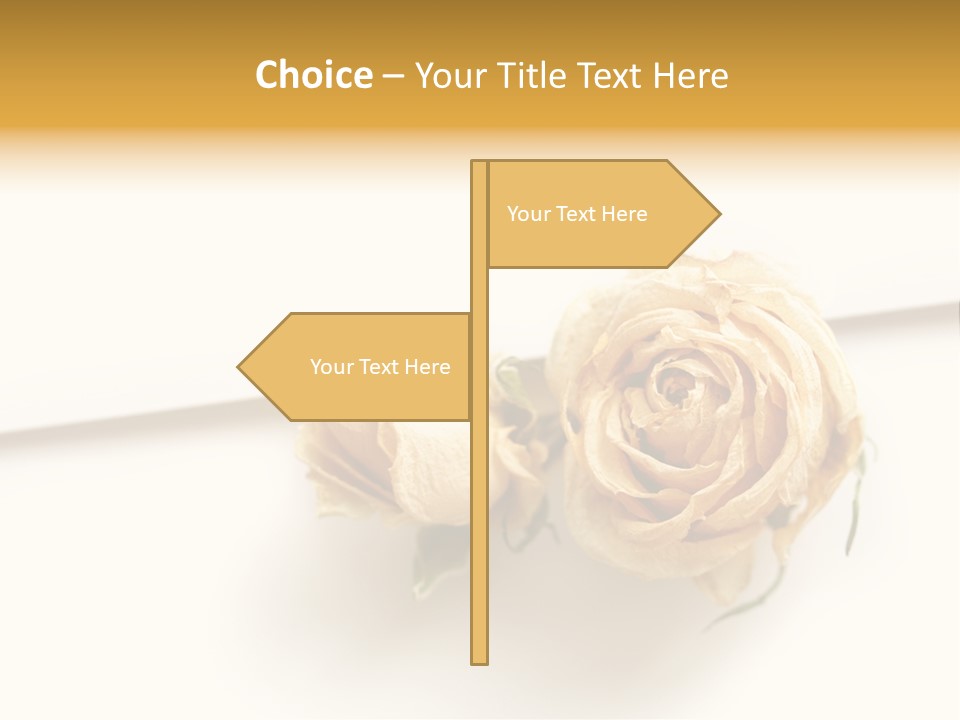 Background Floral Day PowerPoint Template