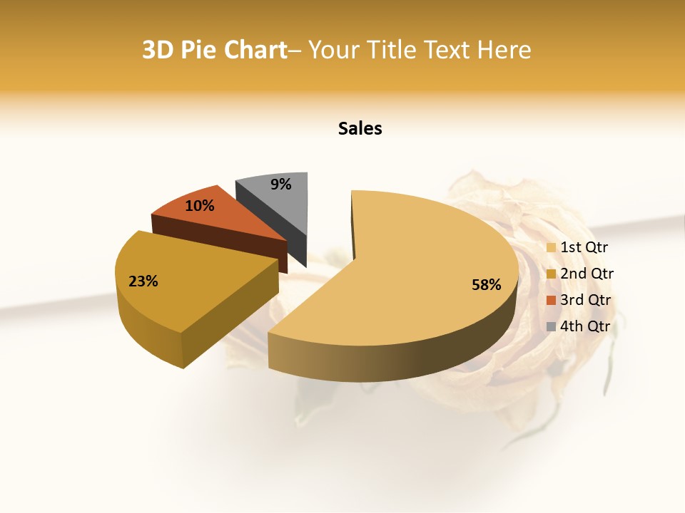 Background Floral Day PowerPoint Template