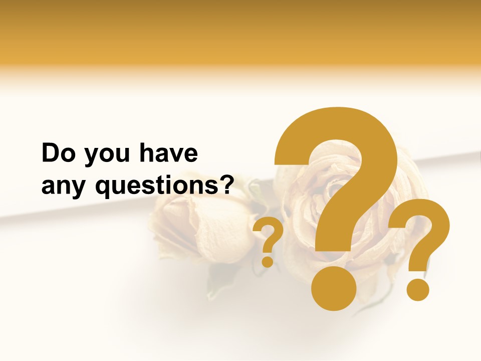 Background Floral Day PowerPoint Template