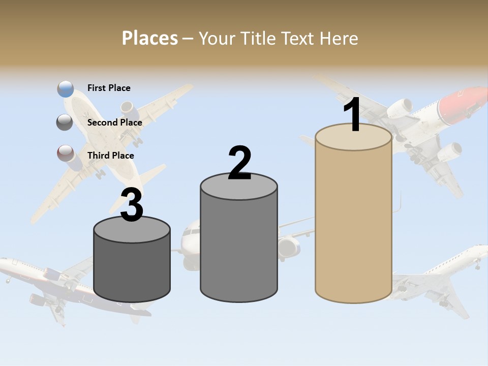 Airport Big Take PowerPoint Template