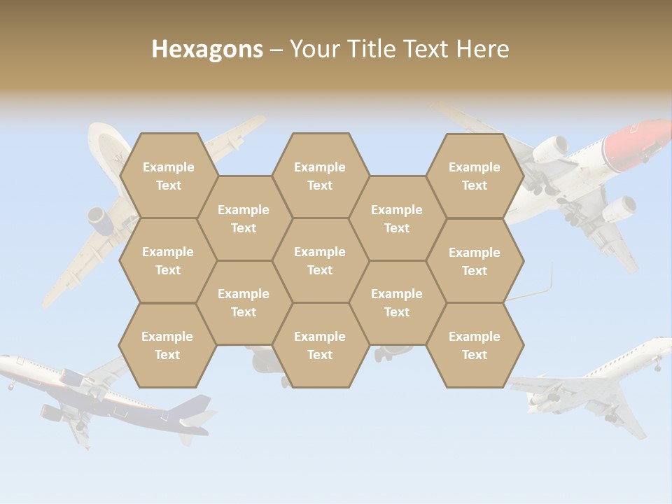 Airport Big Take PowerPoint Template