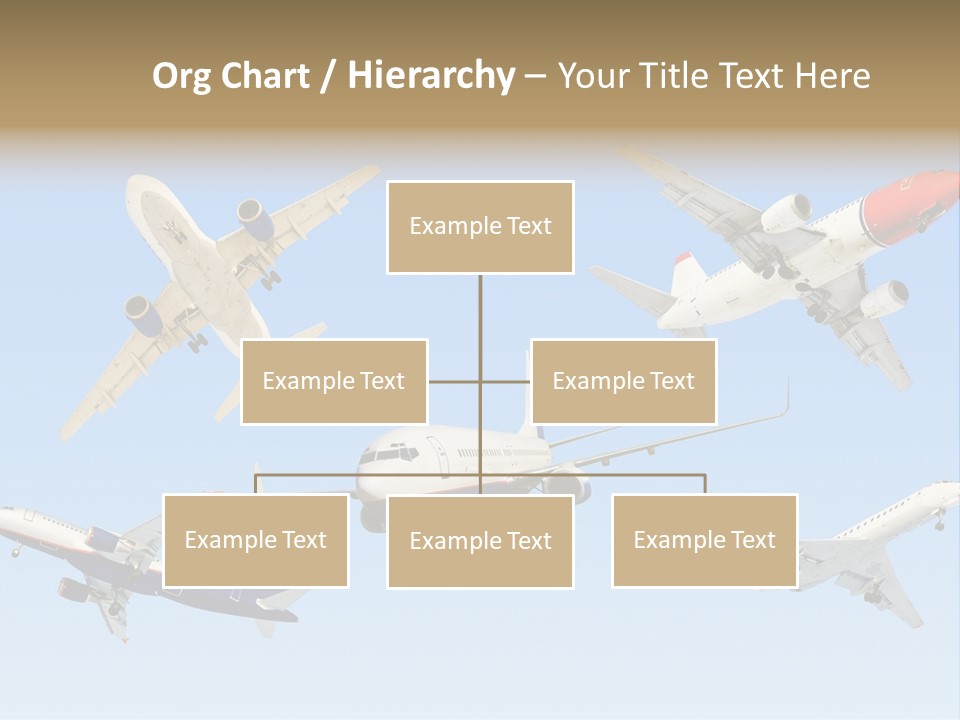 Airport Big Take PowerPoint Template