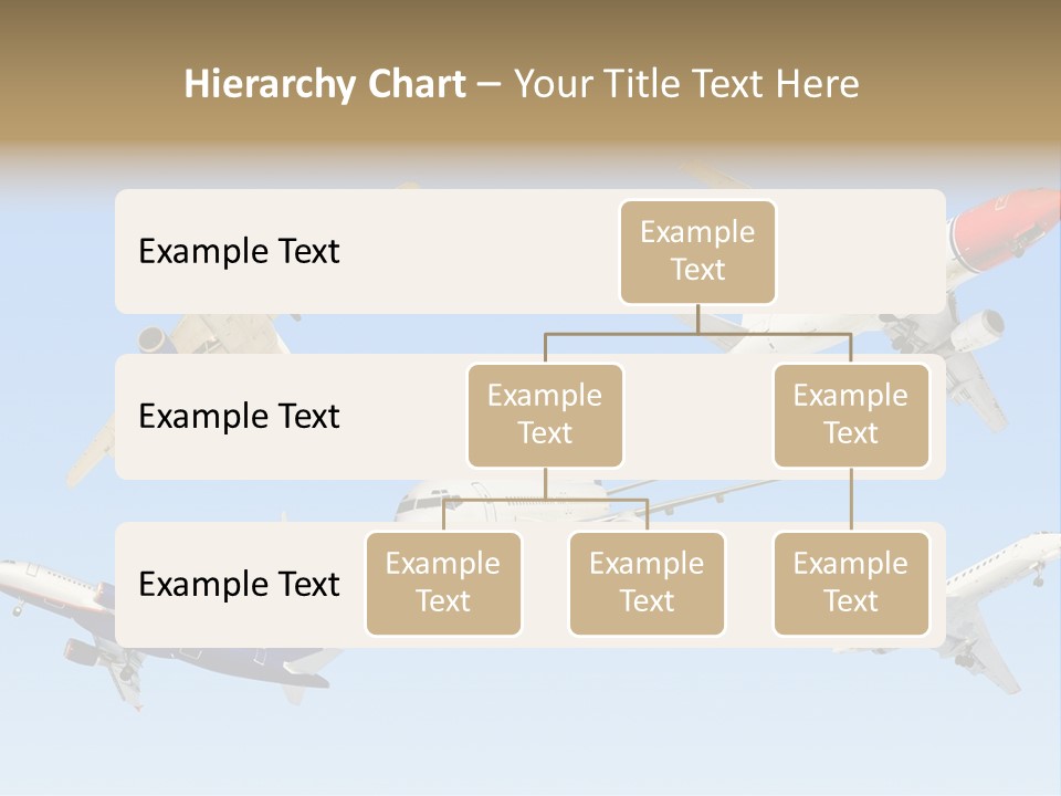Airport Big Take PowerPoint Template