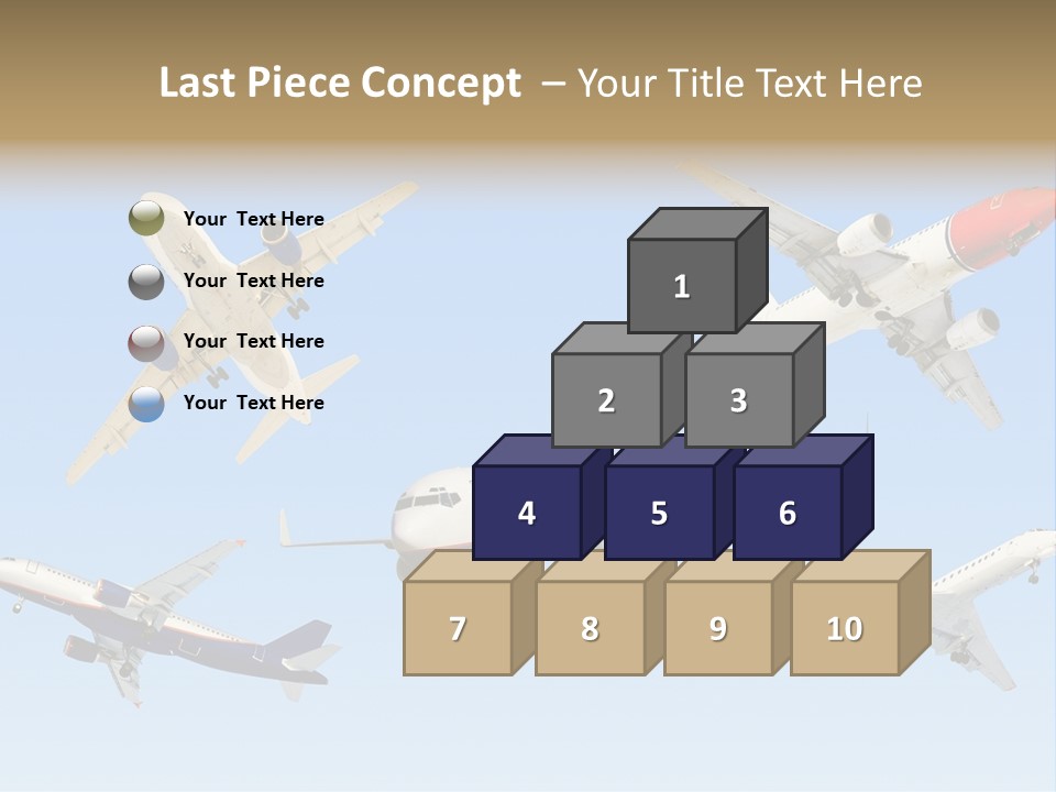 Airport Big Take PowerPoint Template