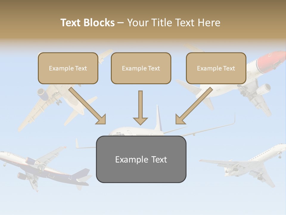 Airport Big Take PowerPoint Template