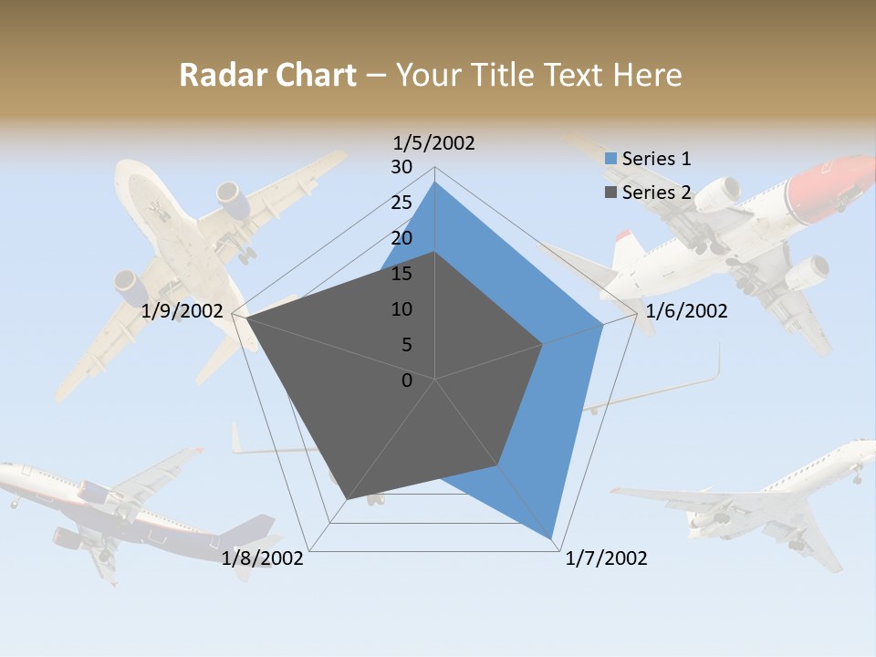 Airport Big Take PowerPoint Template