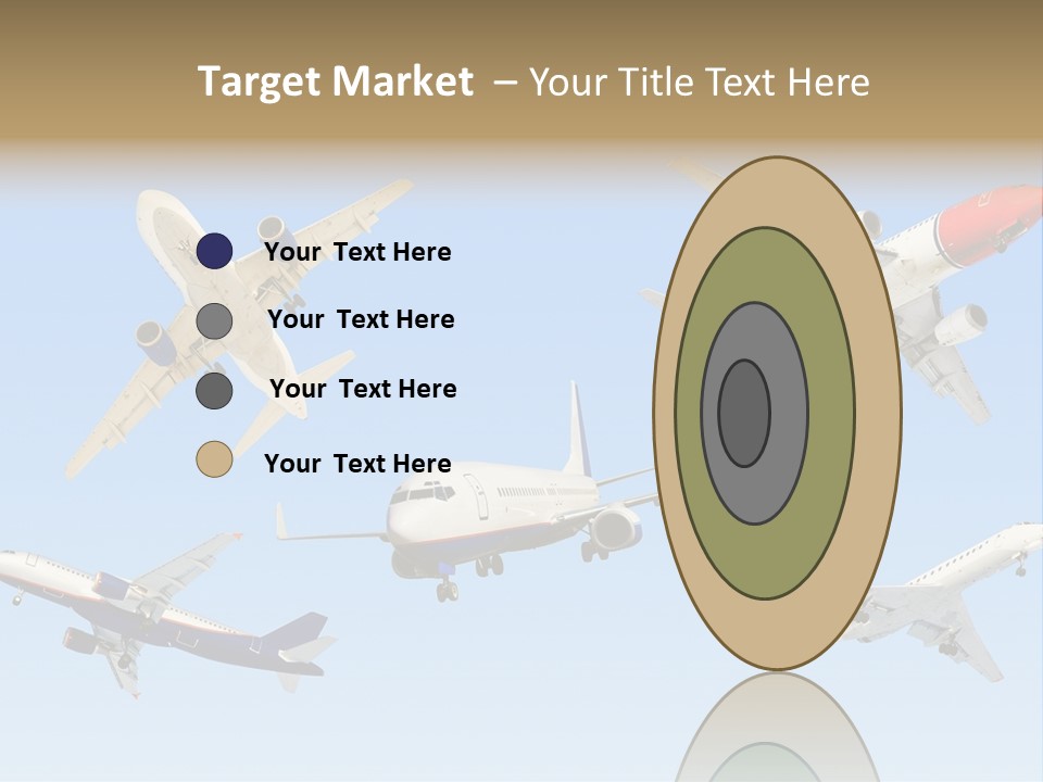 Airport Big Take PowerPoint Template