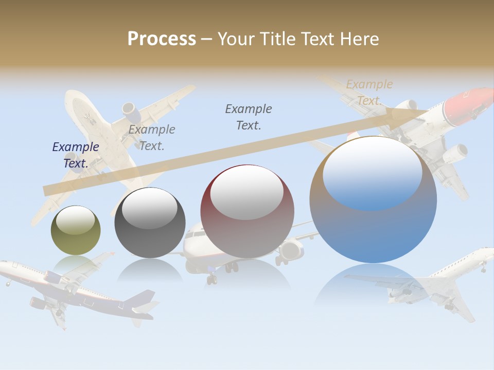 Airport Big Take PowerPoint Template