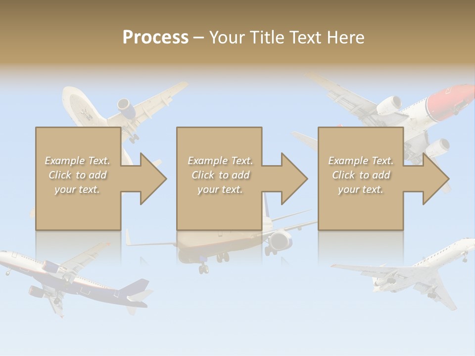 Airport Big Take PowerPoint Template