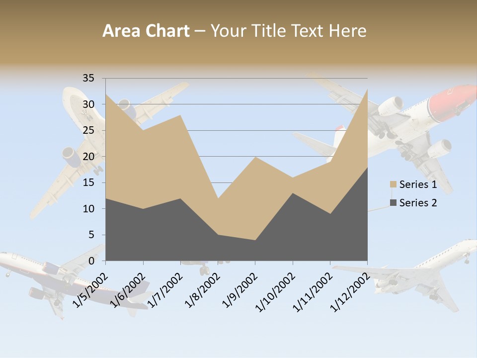 Airport Big Take PowerPoint Template