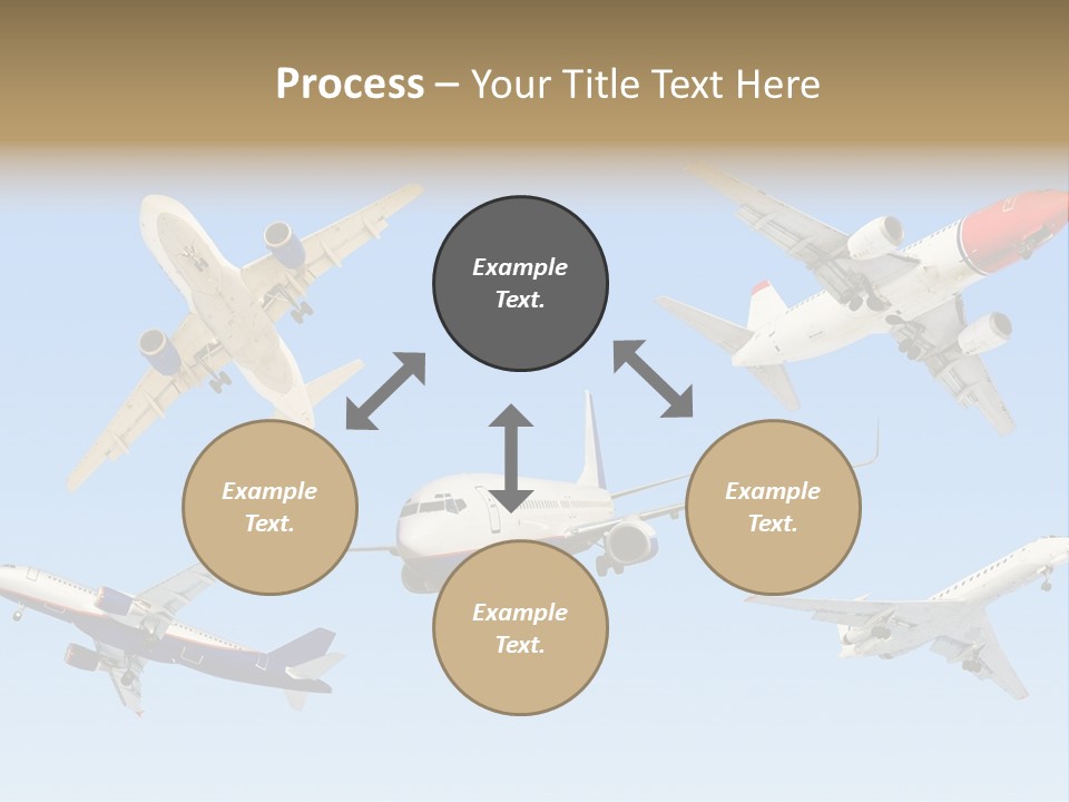 Airport Big Take PowerPoint Template