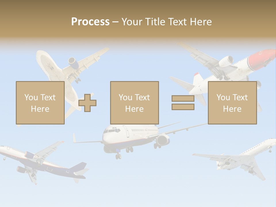 Airport Big Take PowerPoint Template