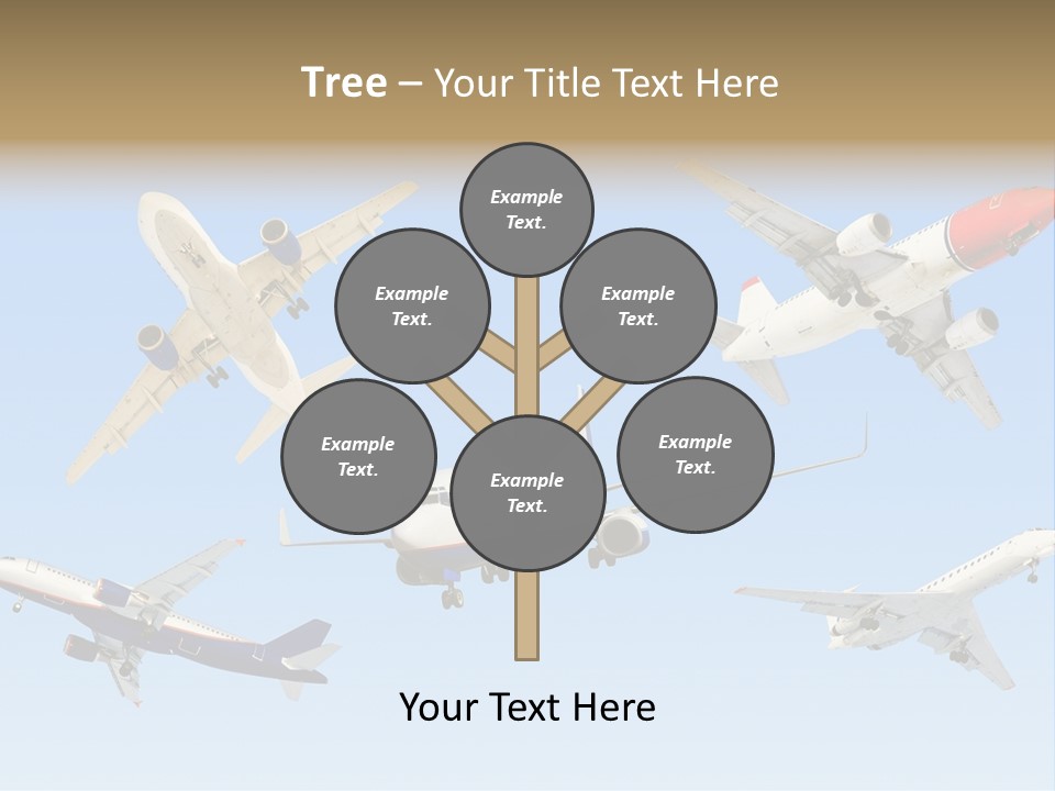 Airport Big Take PowerPoint Template