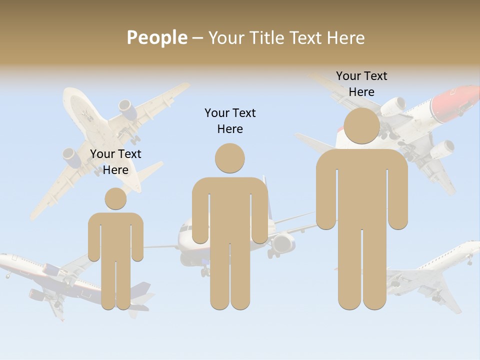 Airport Big Take PowerPoint Template