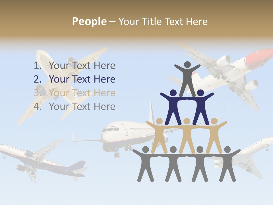Airport Big Take PowerPoint Template