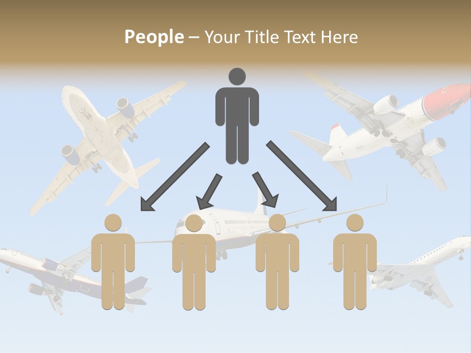 Airport Big Take PowerPoint Template